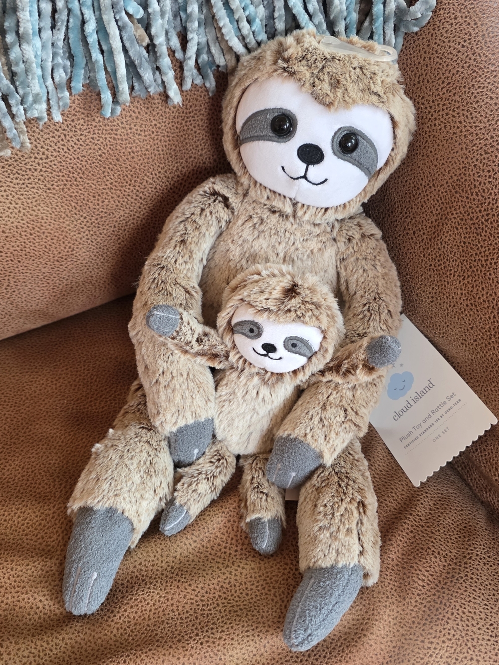 Cloud Island Sloth W/baby